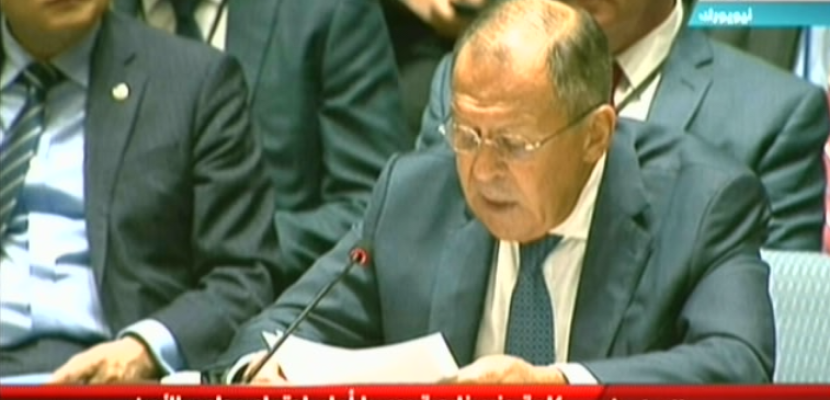 كلمة وزير خارجية روسيا أمام اجتماع مجلس الأمن بشأن إصلاح عمليات حفظ السلام 20-09-2017