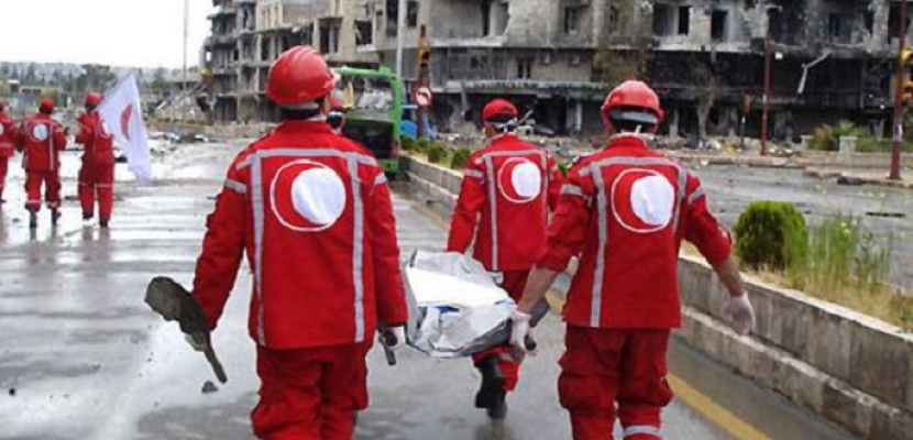 الهلال الأحمر السورى يرسل دفعة جديدة من المساعدات الإغاثية لأهالى دير الزور