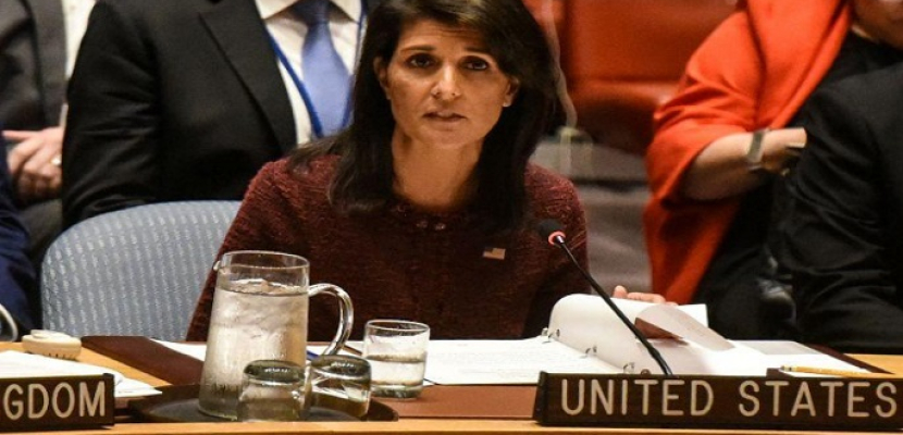 مندوبة أمريكا بالأمم المتحدة: لا رجعة في موقف ترامب حول المحادثات مع كوريا الشمالية