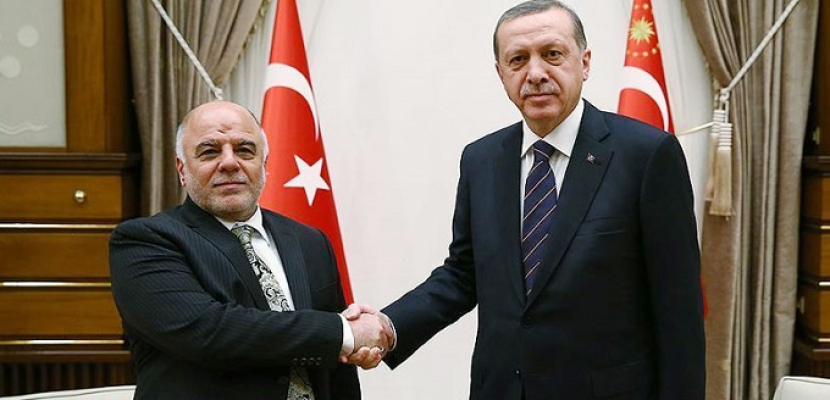 العبادي في تركيا لتنسيق الاجراءات ضد أقليم كردستان