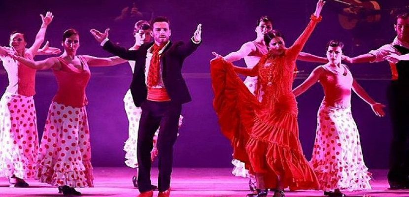 فرقة فلامنكو دى مدريد تقدم حفلا على  المسرح الكبير بالأوبرا