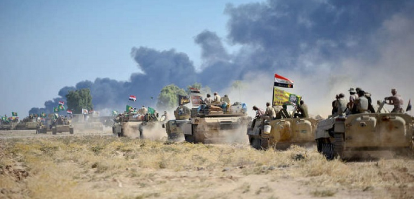 الجيش العراقى يدمر 4 أوكار إرهابية فى الموصل