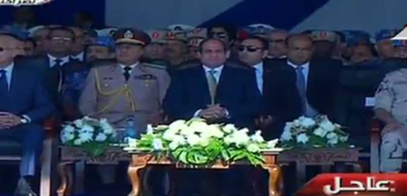 الرئيس السيسي يشهد احتفال القوات البحرية بعيدها الخمسين