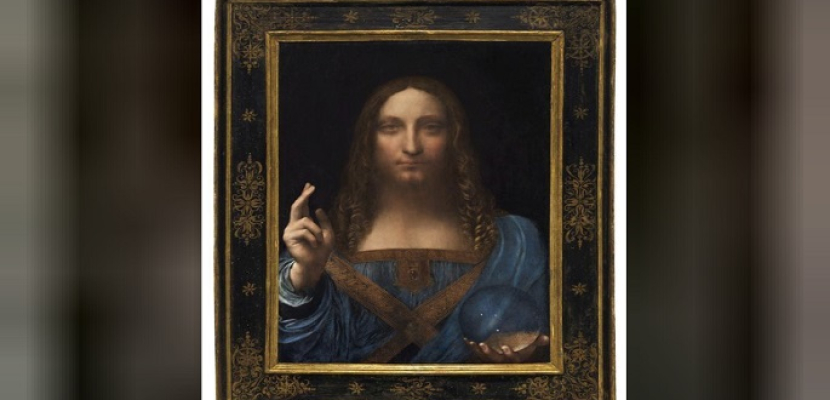 بيع لوحة المسيح لدا فينشي بـ 450.3 مليون دولار