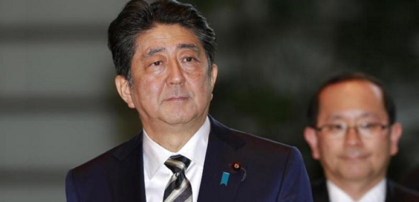 رئيس وزراء اليابان يبعث ببرقية عزاء للسيسى فى شهداء هجوم مسجد الروضة