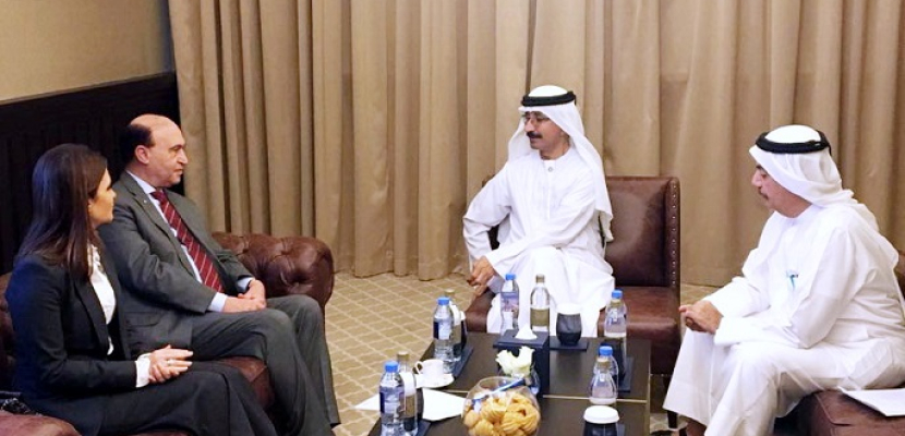 وزيرة الاستثمار والفريق مهاب مميش يعقدان ٩ لقاءات مع كبار المستثمرين في الإمارات