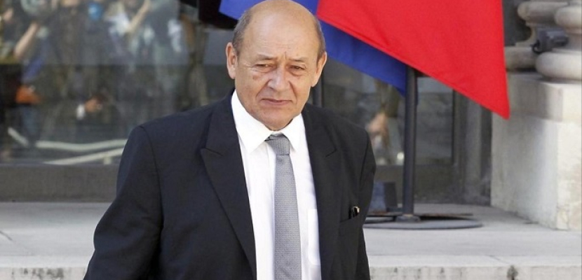 وزير خارجية فرنسا يدين مجددا العمل الإرهابي بمسجد الروضة