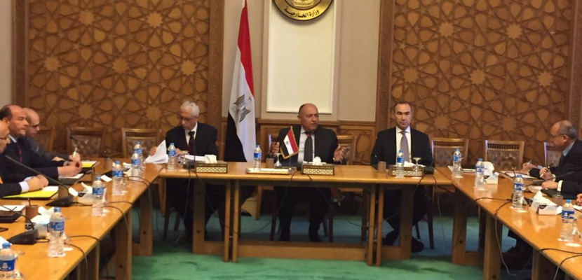 وزير الخارجية يرأس اجتماع مجلس إدارة الوكالة المصرية للشراكة من أجل التنمية