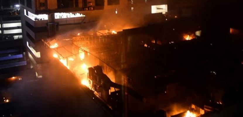 مصرع 5 أشخاص جراء اندلاع حريق بمطعم ببنجالور الهندية