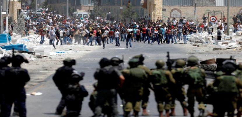 إصابة عدد من الفلسطينيين إثر مواجهات مع قوات الاحتلال