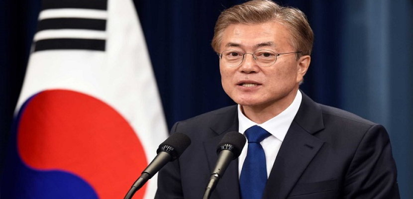 في خطاب الوداع.. الرئيس الكوري الجنوبي المنتهية ولايته يدعو إلى استئناف الحوار بين الكوريتين
