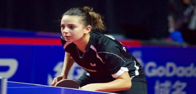 دينا مشرف تتاهل لدور الـ 32 في بطولة المجر المفتوحة لتنس الطاولة