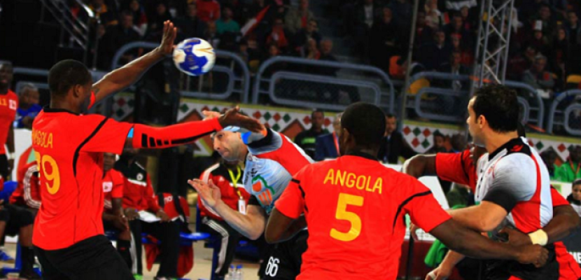 انجولا تهزم المغرب فى امم افريقيا وتتأهل لكأس العالم لليد