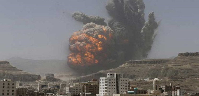 التحالف العربي يقصف أهدافا عسكرية للحوثيين في صنعاء