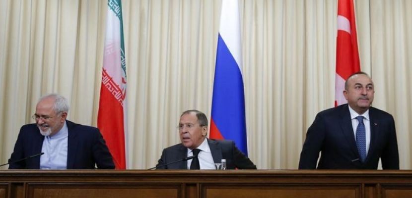 وزراء خارجية روسيا وإيران وتركيا يلتقون في موسكو السبت