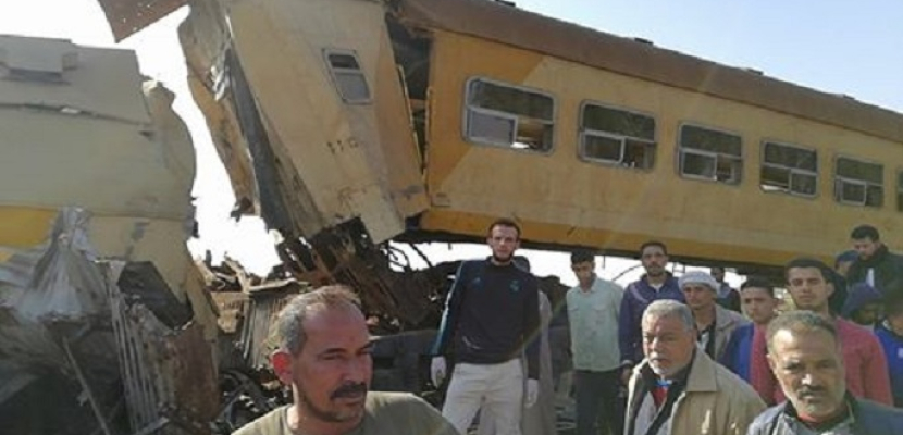 السكك الحديدية: حادث البحيرة نجم عن سقوط عجلة قطار ركاب واحتكاكه بقطار بضائع