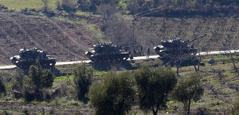 القوات التركية تصعد قصفها على عفرين شمالي سوريا