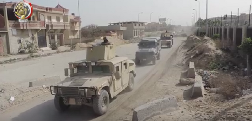 مدفعية الجيش تصب الجحيم على الإرهابيين في سيناء
