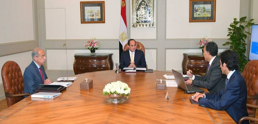 الرئيس السيسي يوجه بمواصلة جهود تطوير منظومة النقل في مصر بشكل شامل