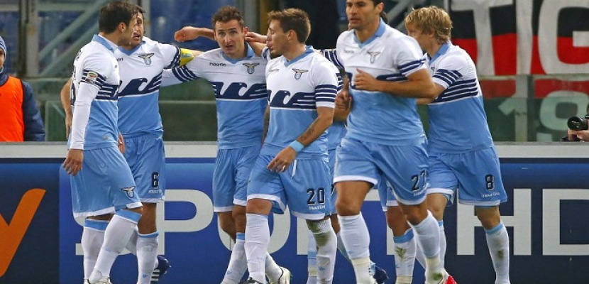لاتسيو الإيطالي يتأهل لربع نهائي الدوري الأوروبي بعد فوزه على دينامو كييف الأوكراني