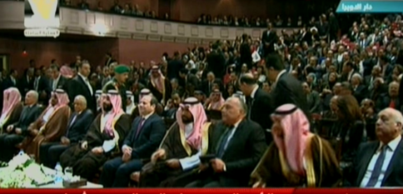الرئيس السيسي وولي العهد السعودي يشهدان عرضاً فنياً بدار الأوبرا 05-03-2018
