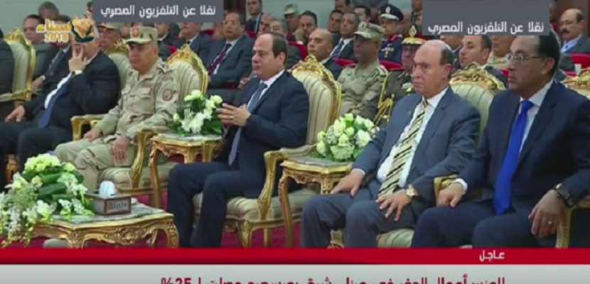 بالفيديو .. الرئيس السيسى يتفقد عدداً من المشروعات الكبرى بمنطقة شرق بورسعيد