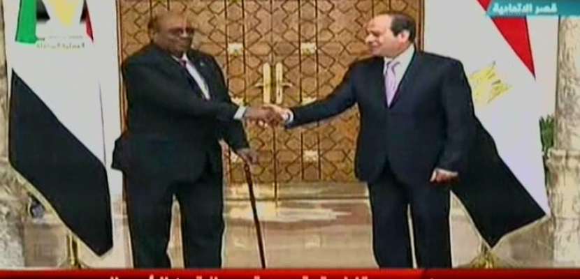مراسم استقبال رسمية للرئيس السوداني عمر البشير بقصر الاتحادية 19-03-2018
