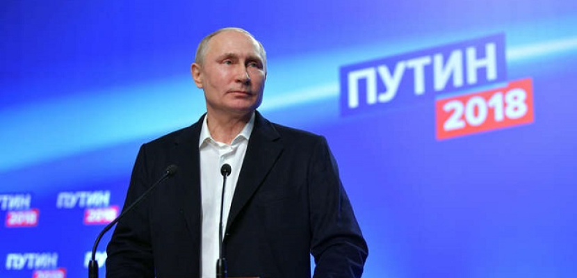 بالفيديو .. رسمياً .. بوتين رئيساً لروسيا لولاية جديدة بأغلبية 6ر76 %