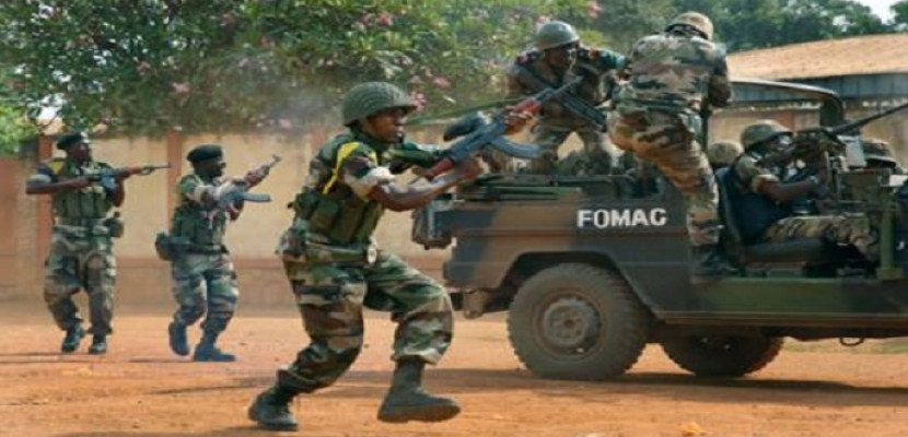 تبادل كثيف لإطلاق النار بحي مقر رئيس أفريقيا الوسطى في بانجي