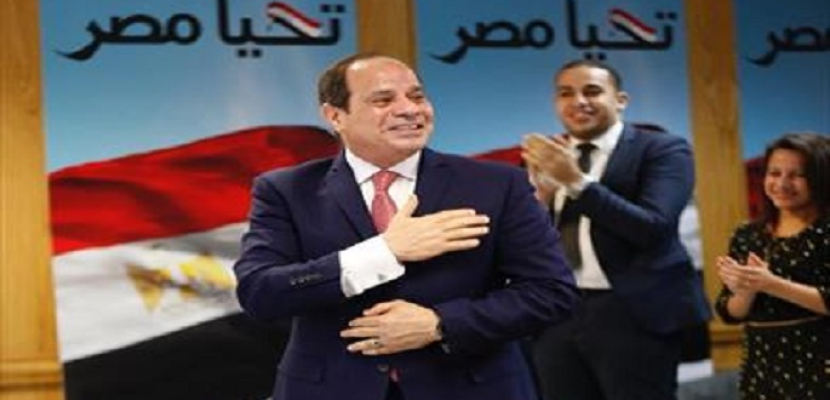 لحظة إعلان فوز السيسي في انتخابات الرئاسة لحظة الانتصار على الإرهاب والمؤمرات