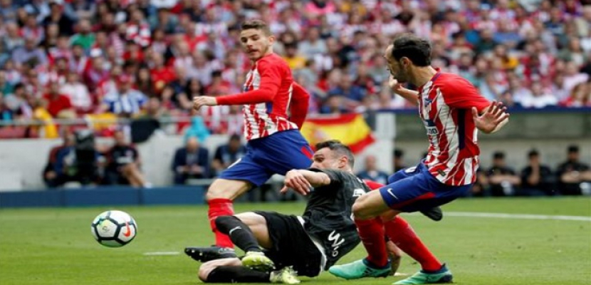 أتلتيكو مدريد يتعادل مع إيبار بالجولة الأخيرة من الليجا