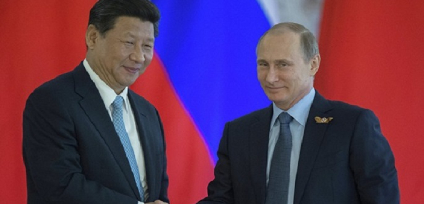 زعيما روسيا والصين يتفقان على تعزيز تنمية العلاقات الثنائية