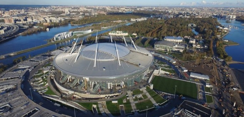 سان بطرسبرج مدينة الليالي البيضاء تتألق استعداداً لمونديال روسيا 2018