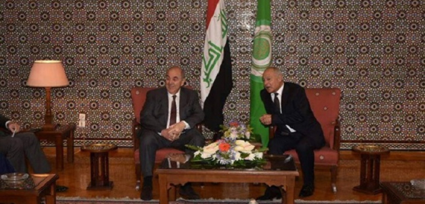 أبو الغيط يؤكد لعلاوي دعمه لجهود الحفاظ على وحدة واستقرار العراق