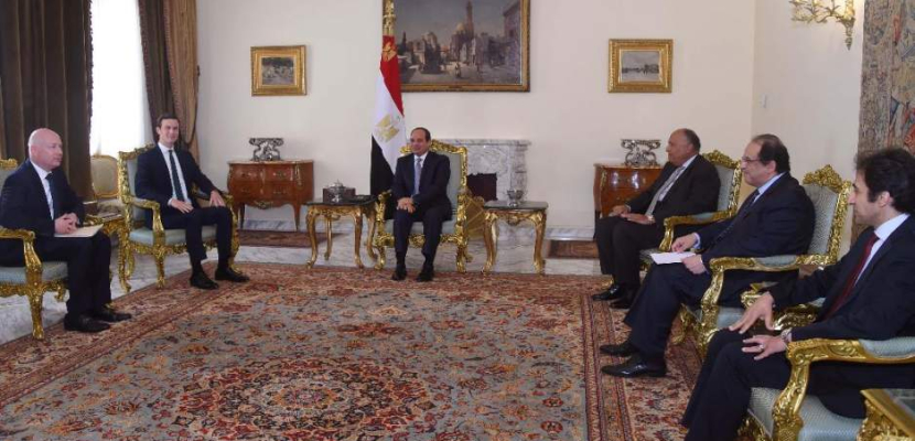 الرئيس السيسي يؤكد حرص مصر على استمرار تعزيز وتنمية علاقاتها الاستراتيجية مع الولايات المتحدة