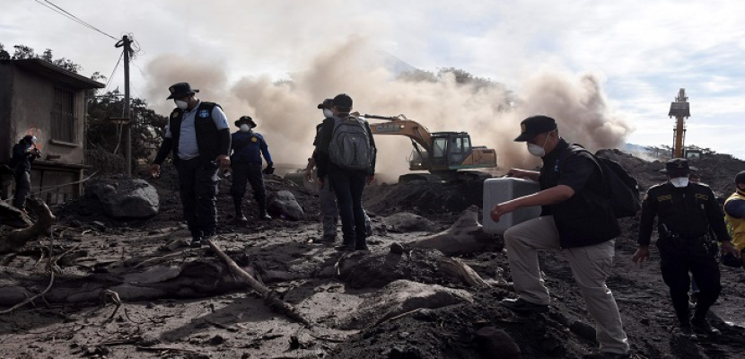 ارتفاع عدد قتلى ثوران بركان في جواتيمالا إلى 109 أشخاص