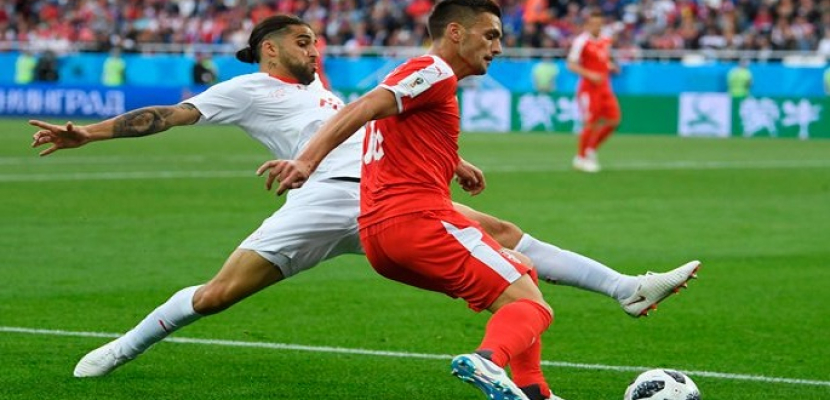 سويسرا تحقق فوزا مثيرا على صربيا 2 – 1 في كأس العالم