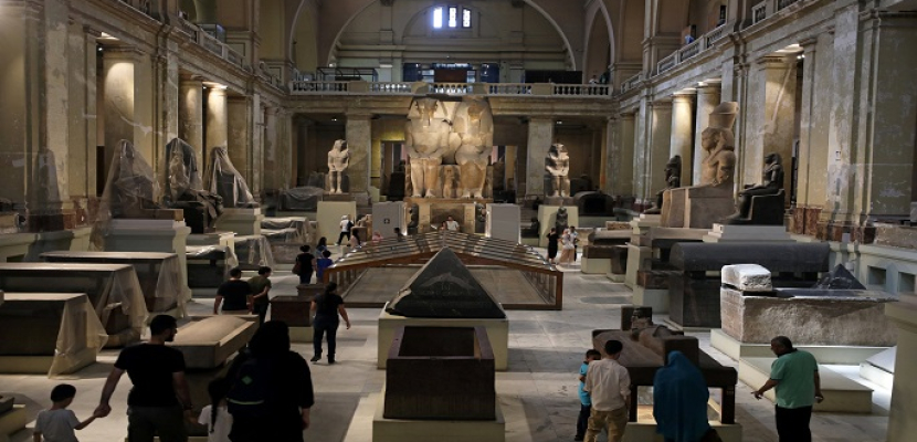 بالصور.. المتحف المصرى يعرض مئات القطع الأثرية المستردة من إيطاليا