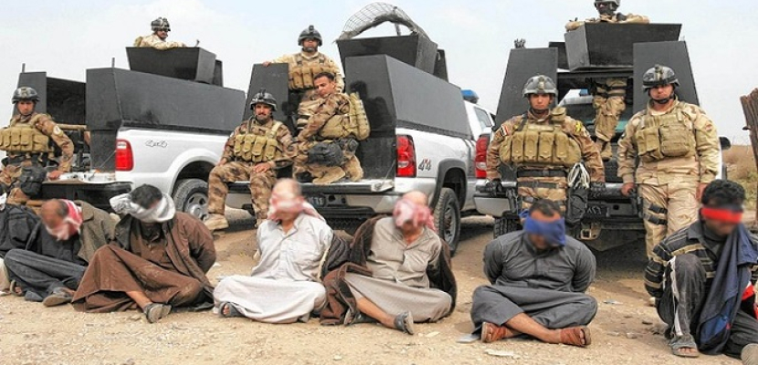 قوات الأمن العراقية تعتقل 6 قيادات من تنظيم داعش بديالى