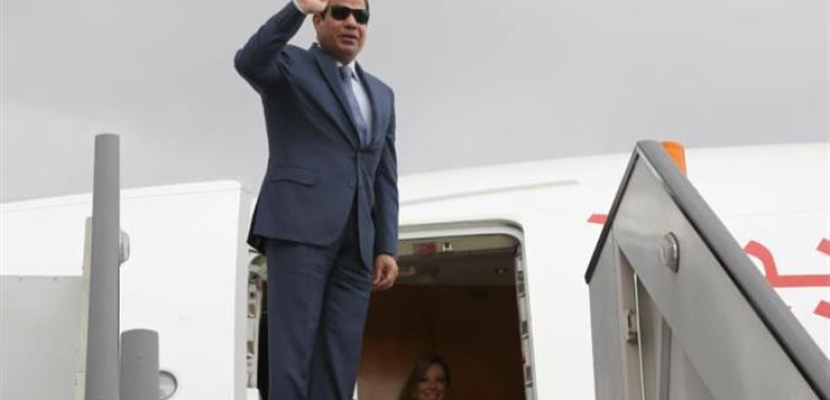 الرئيس السيسي يغادر الخرطوم بعد زيارة رسمية للسودان استغرقت يومين
