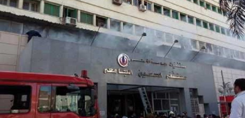 النيابة تعاين حريق مستشفى الحسين وتكلف اللجان الفنية بالفحص للوقوف على الأسباب