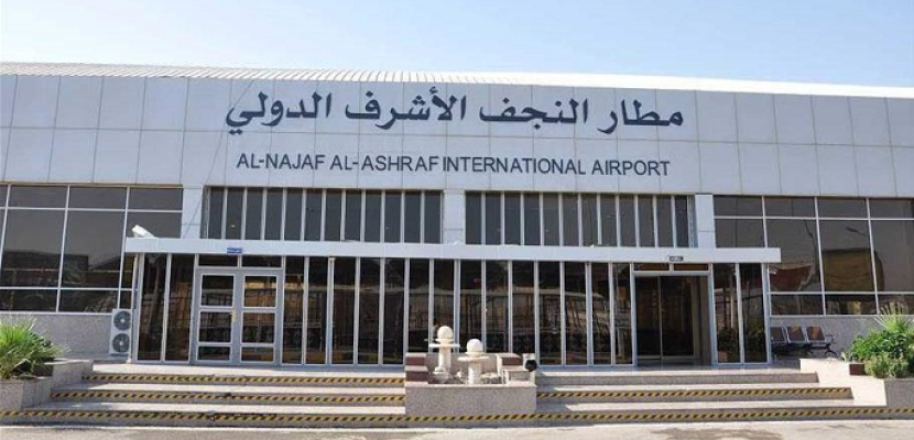 توقف الرحلات في مطار النجف الدولي لسوء الأحوال الجوية بالعراق