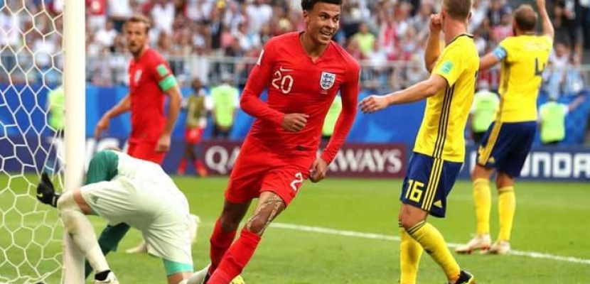 منتخب إنجلترا يتأهل لنصف نهائي كأس العالم بعد الفوز على السويد بهدفين نظيفين
