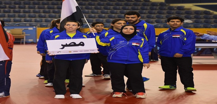 سيدات الزمالك وجزيرة الورد يلحقن بالأهلى إلى نصف نهائى بطولة الأندية العربية لتنس الطاولة