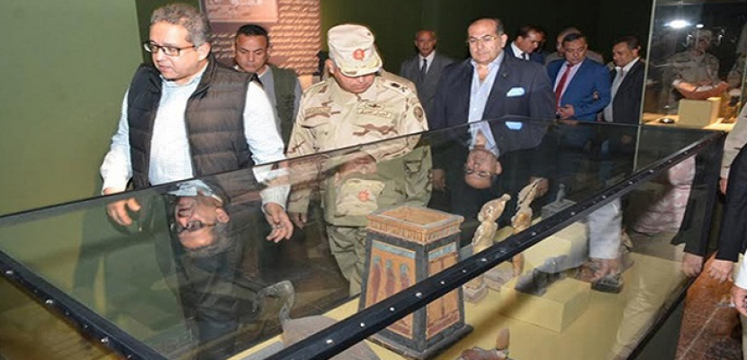 وزير الآثار يتابع الأعمال الجارية بمتحف سوهاج وطريق الكباش بالأقصر السبت