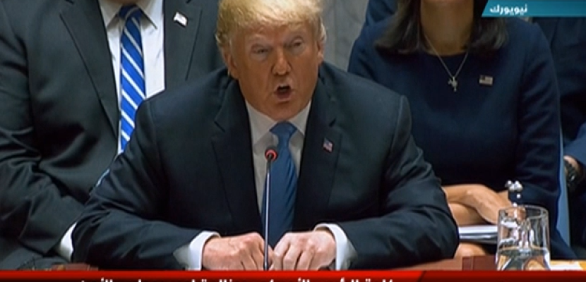كلمة الرئيس الأمريكي دونالد ترامب بمجلس الأمن الدولي حول |إيران 26-09-2018
