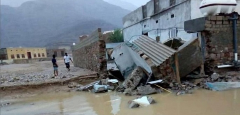 إعصار “لبان” يخلف 6 قتلى و3800 أسرة نازحة باليمن