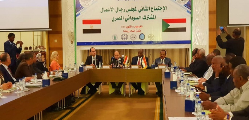 بالصور.. وزير التجارة: دراسة إمكانية تنفيذ مشروعات مصرية سودانية مشتركة