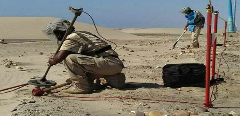 الجيش اليمني يواصل عمليات نزع الألغام والعبوات الناسفة داخل الحديدة