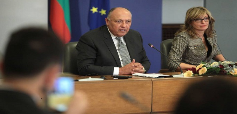 وزير الخارجية: التوقيع على اتفاق إنشاء اللجنة المشتركة بين مصر وبلغاريا يدعم العلاقات الثنائية